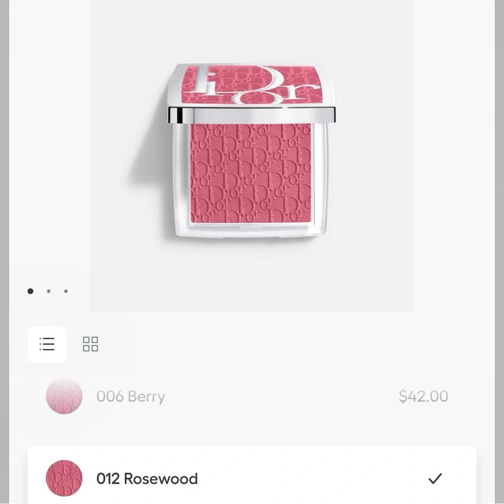 Rosewood Dior Backstage Rosy Glow